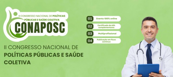 II Congresso Nacional de Políticas Públicas e Saúde Coletiva (CONAPOSC)