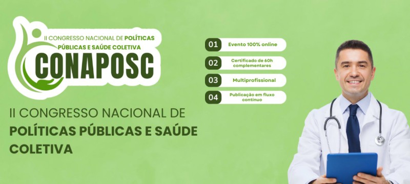 II Congresso Nacional de Políticas Públicas e Saúde Coletiva (CONAPOSC)